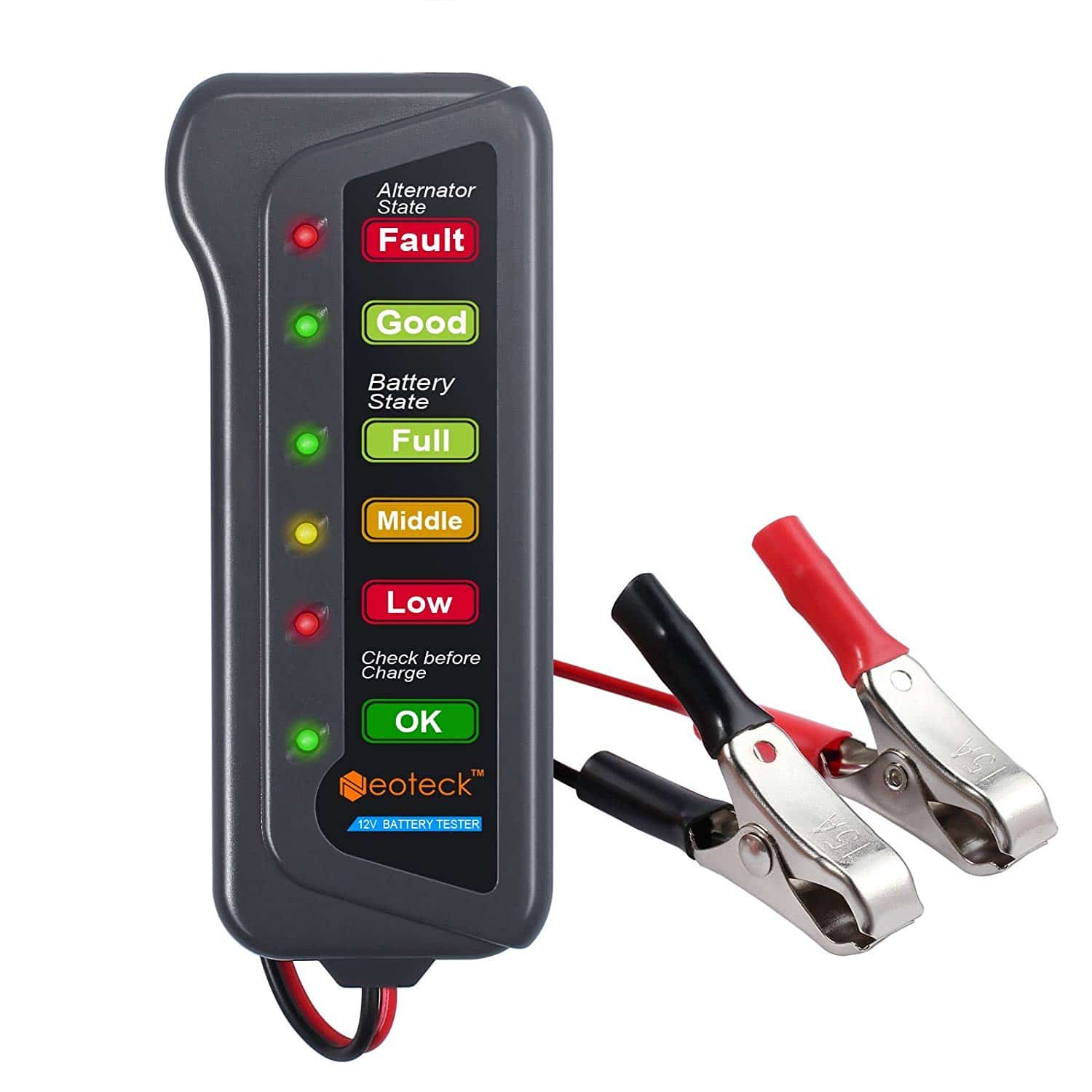 Acheter Testeur de batterie 12V, testeur numérique pour batterie