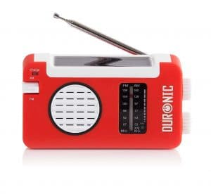 Radio de survie Multifonctions USB Solaire et Dynamo. Lampe et chargeu –  1OutdoorLife
