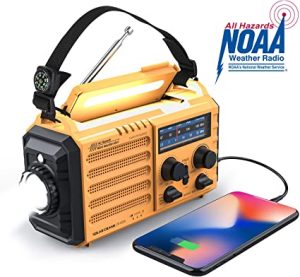 La radio solaire : une radio d'urgence, portable, avec dynamo et full  options
