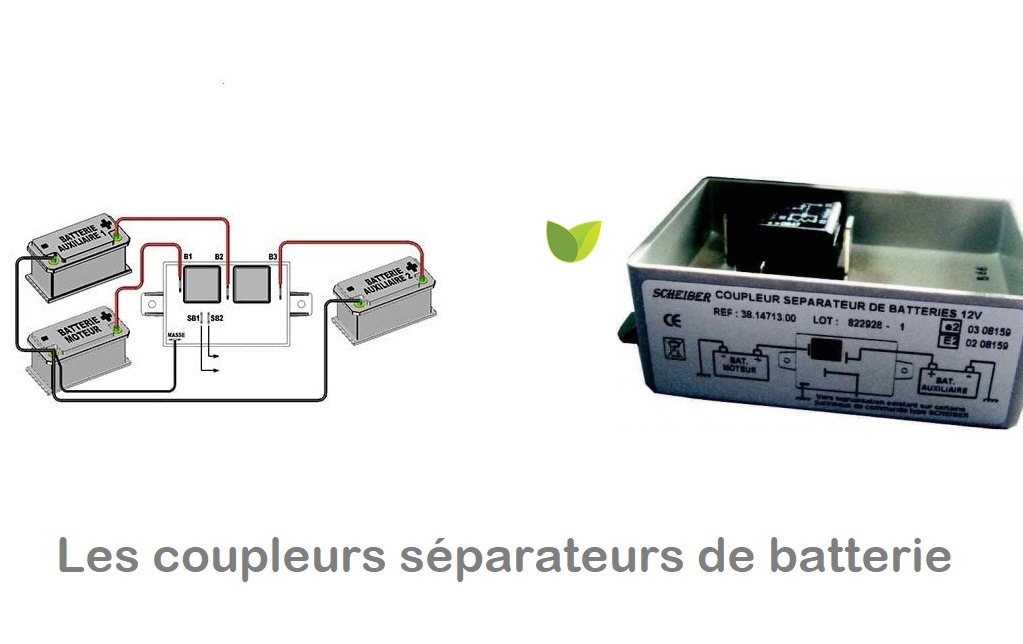 Chargeur / Coupleur / Séparateur de Batteries